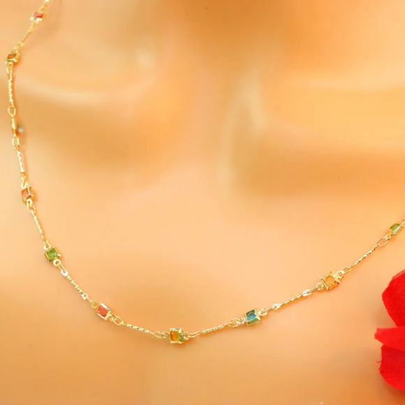 "New Beautiful Design Necklace Chain for Women/Girls, Gift, N528 - Picture 3 of 10